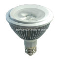 Novo 2015 E27 9W COB LED PAR 30 luz da lâmpada